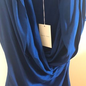 Nadia Tarr Cowl Neck Top